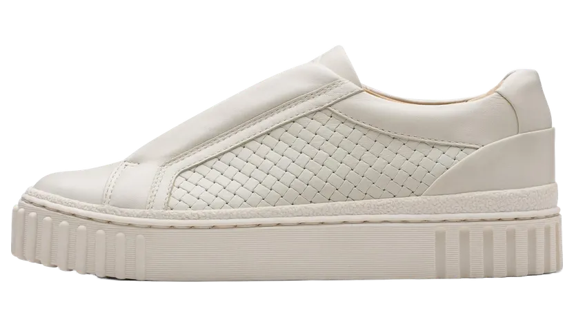 Clarks Mayhill Bay “Off White Leather” (26181207)