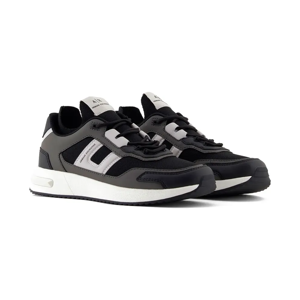 Armani Exchange Armani sneaker Dark Gull Gray / Black (XM001682AF17359U80927)