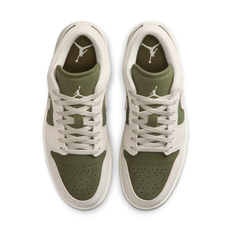 Air Jordan 1 Low SE “Medium Olive Sail” (HV4089-201)
