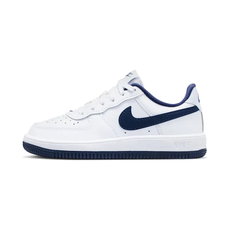 Nike Force 1 Low White Football Grey Midnight Navy (IF1673-103)