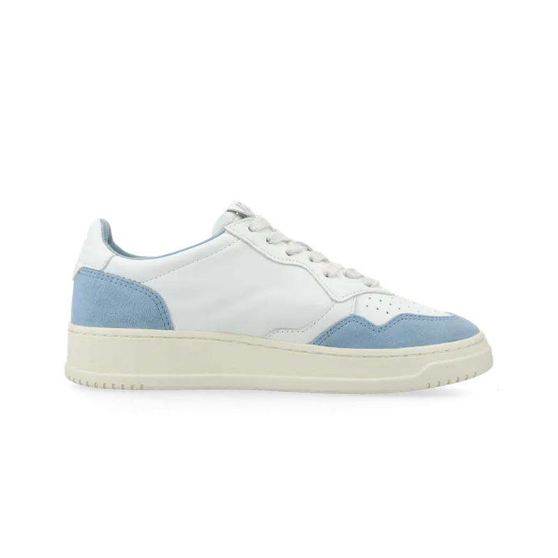 Autry Medalist Low W (goat / suede white / street) – AULWGS38