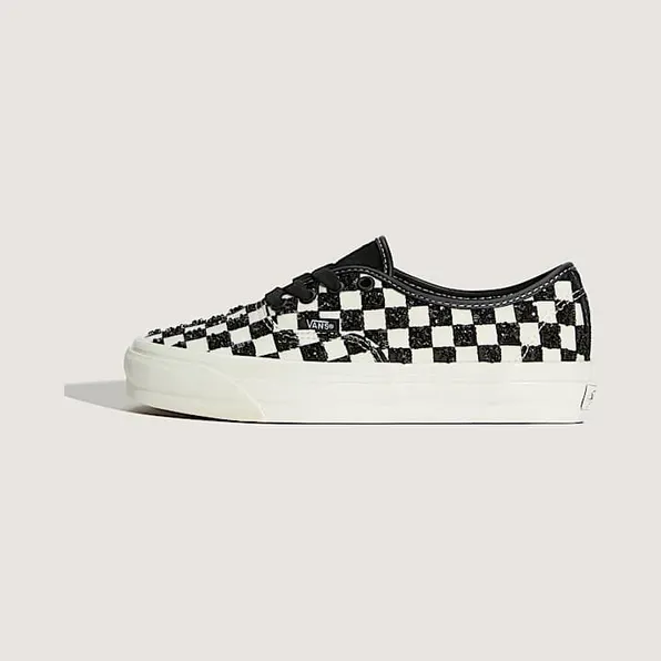 Vans Authentic sequin-embellished Checkerboard “Black” (VN000DB8705)