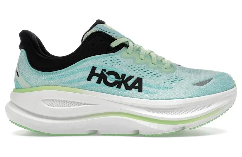 Hoka One Bondi 9 Luna Moth Blue Spark (1162011-LNMT)