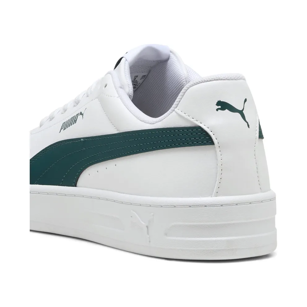 Puma Court Classic Clean “Puma White / Varsity Green” (402223_05)