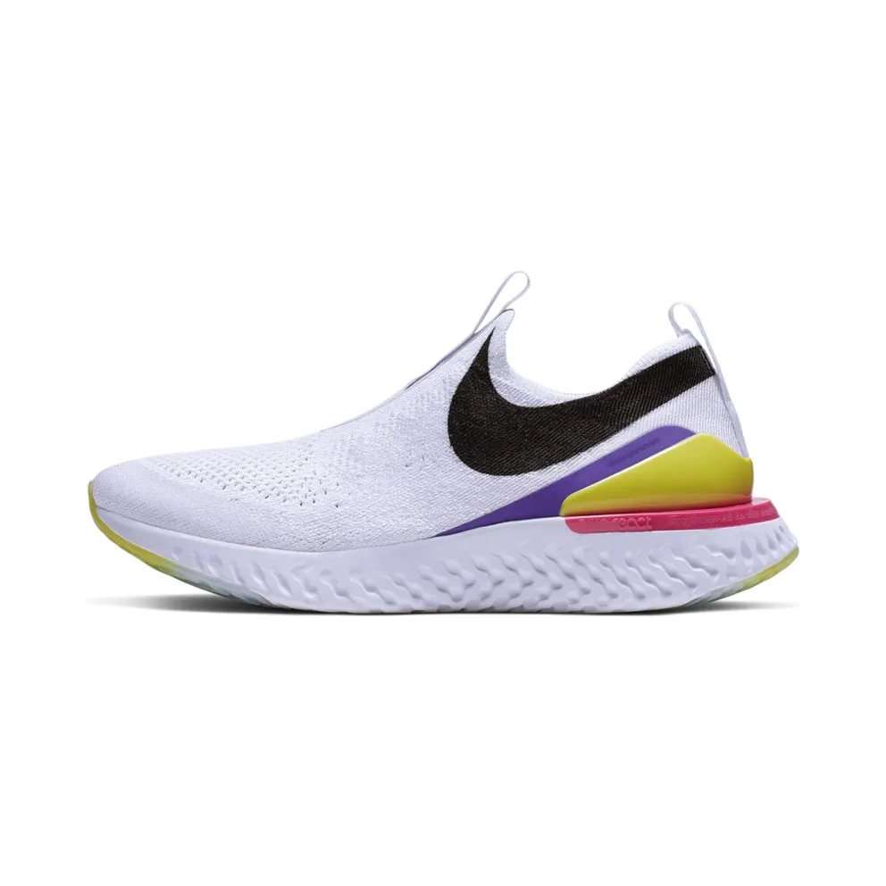 Nike Epic Phantom React Laser Fuchsia (W) White/Laser Fuchsia/Psychic Purple (CI1290-100)