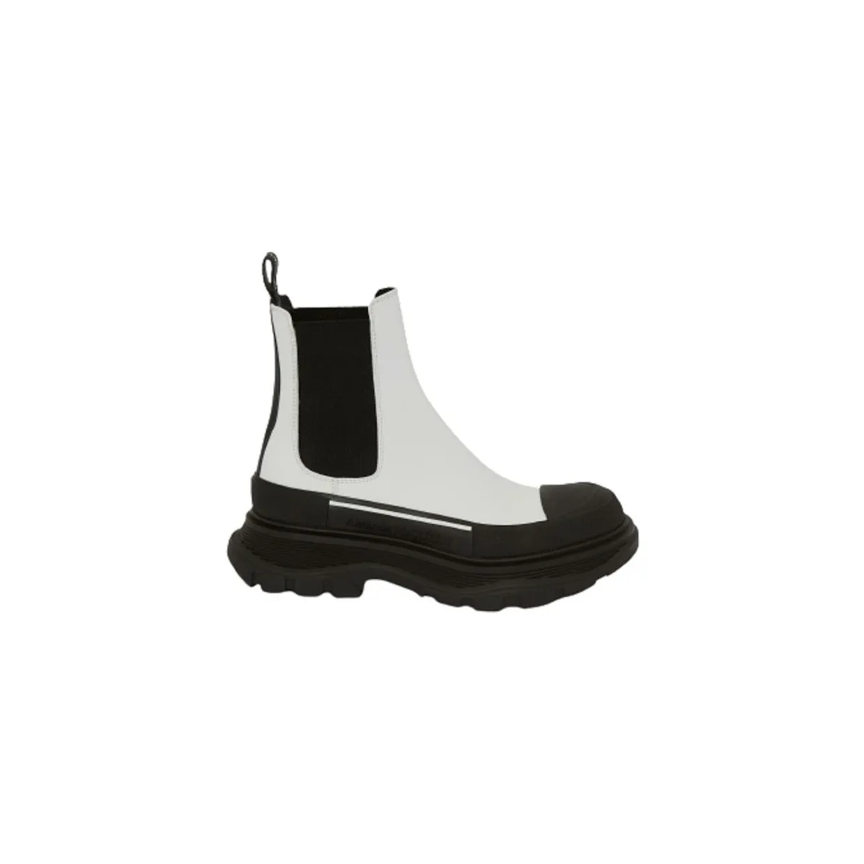 Alexander McQueen Tread Slick Boot White Black (635714WHZ649403)