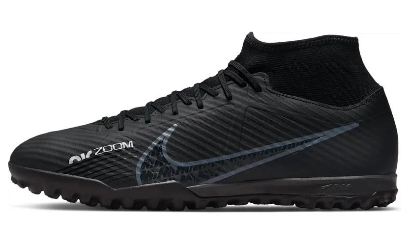 Nike Zoom Mercurial Superfly 9 Academy TF Black Dark Smoke Grey (DJ5629-001)