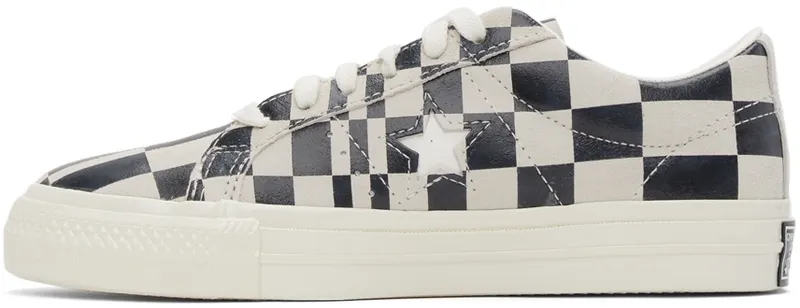 Converse One Star Blocked White/Black/White (172352C)