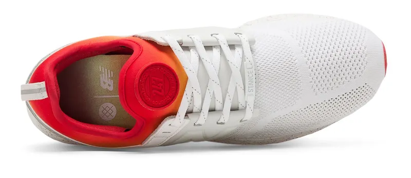 New Balance 247 Stance All Day White/Orange-Red (MRL247CO)