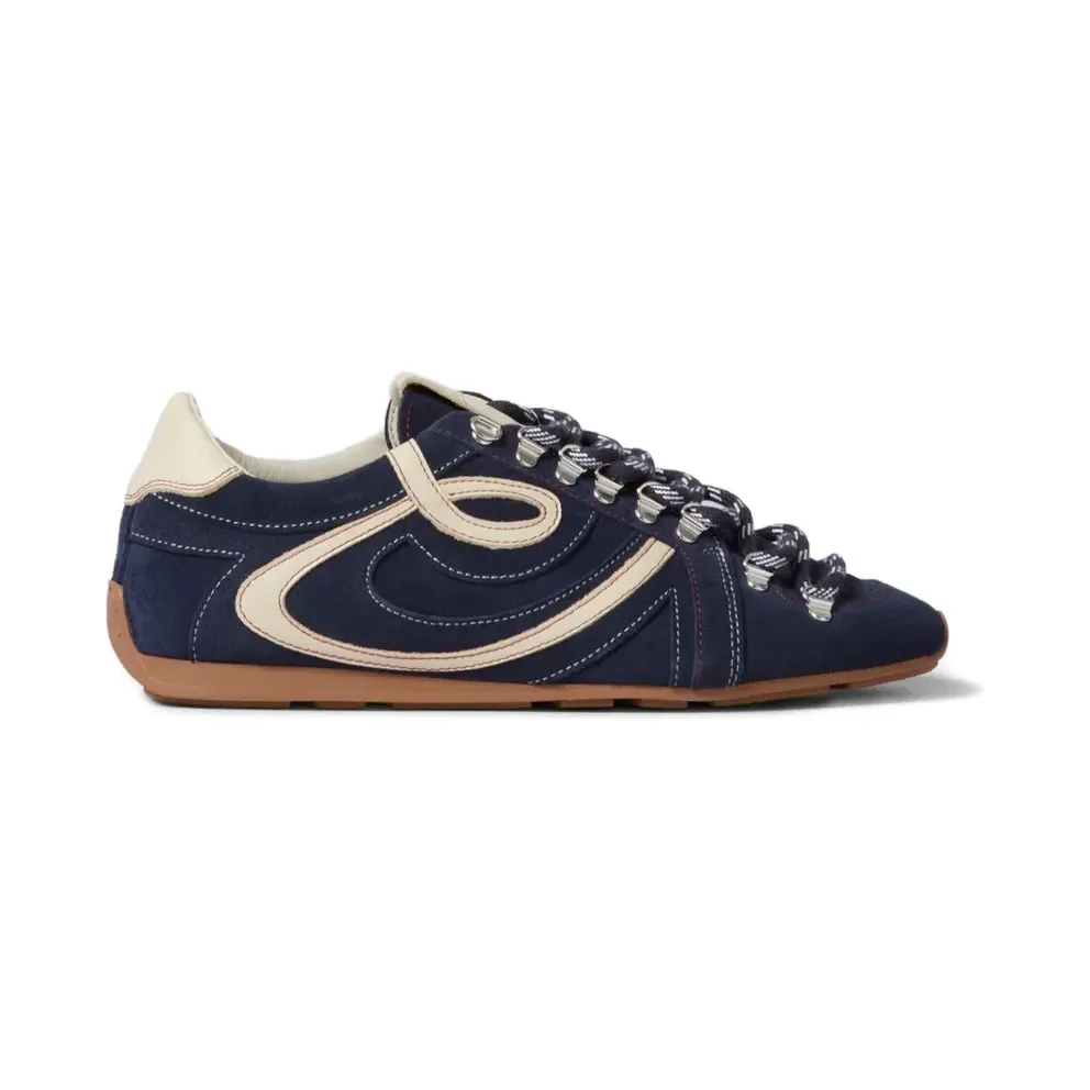 Claudie Pierlot Swing with vlakken – Blue (CFACH00708)