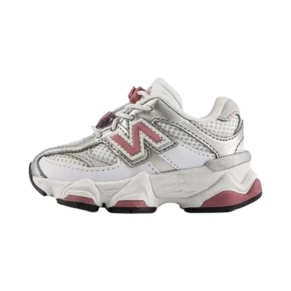 New Balance 9060 Bungee Lace TD “White Rosewood Silver” (I90606HV)