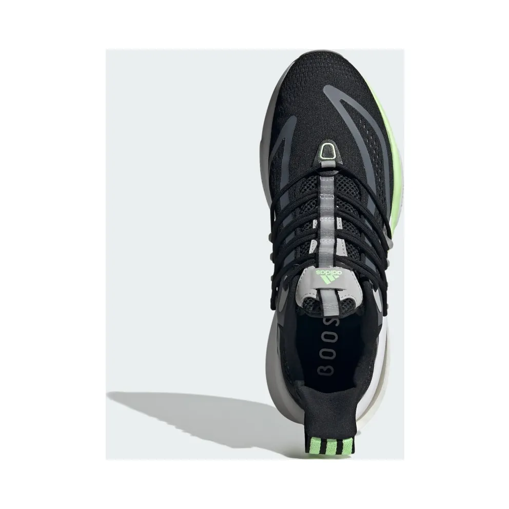 adidas Alphaboost V1 Core Black / Charcoal Solid Grey / Green Spark (IG3628)