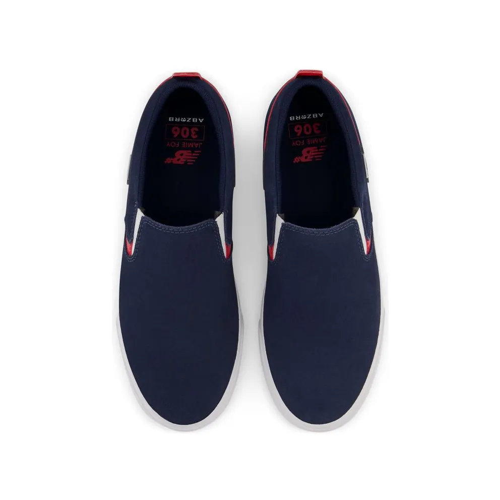 New Balance New Balance Unisex NB Numeric Jamie Foy 306 Laceless Blue/Red (NM306LNR)