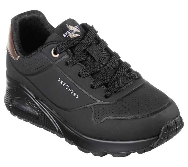 Skechers UNO Gen1 – Shimmer Away Sneaker Black