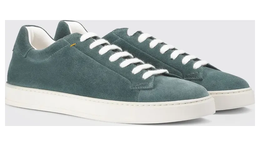 Doucal’s Suede Sneakers Petroleum Blue (DU3552SPENUF009EB34)