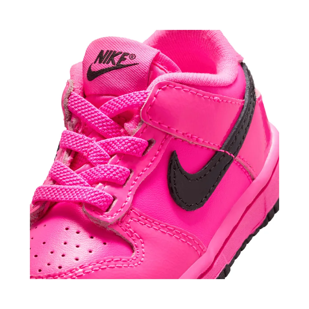 Nike Dunk Low SE Pink Blast Black Patent (IV2593-600)