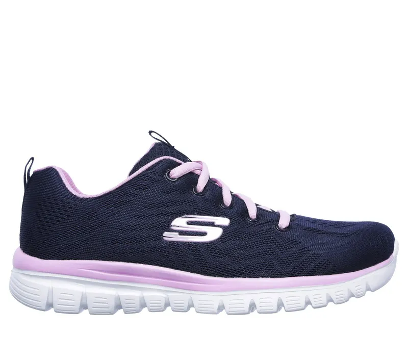 Skechers Graceful – Get Connected Sneaker Marine/Pink