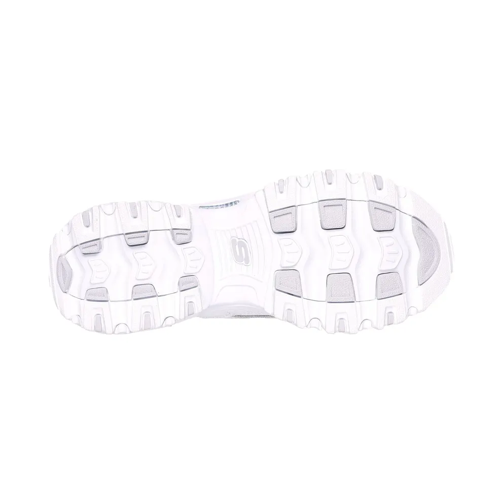 Skechers Slip-ins: D’Lites Sneaker White/Silver