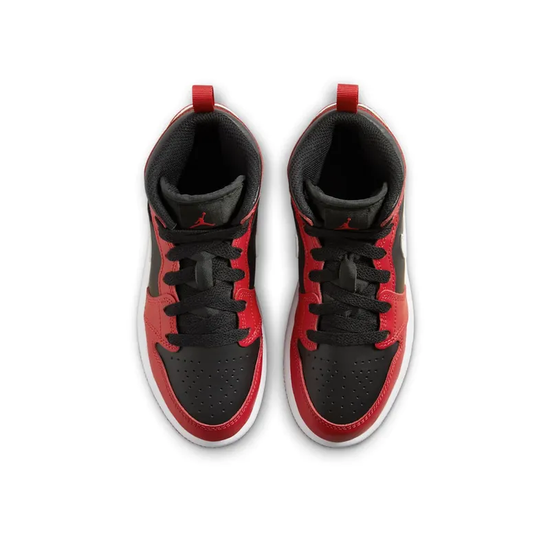 Jordan 1 Mid PS “Black Gym Red” (DQ8424-061)