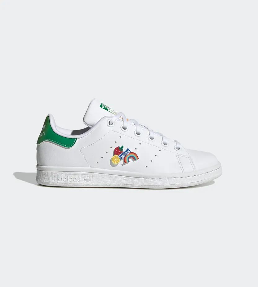 adidas Stan Smith Cloud White / Green / Pulse Amber (GW8156)