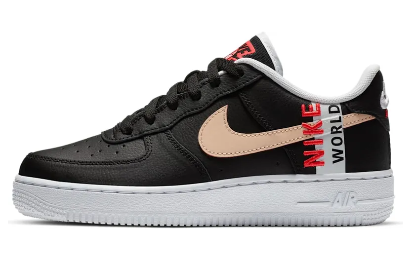Nike Air Force 1 Low LV8 Worldwide Pack Grey Crimson (CN8536-001)