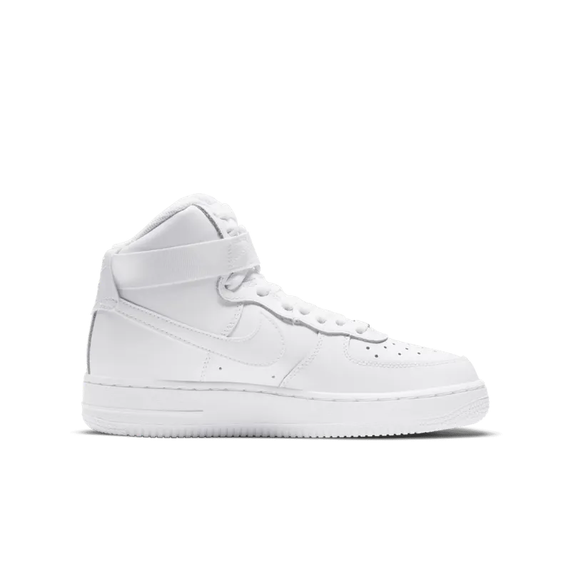 Nike Air Force 1 High LE Triple White (GS) (DH2943-111)