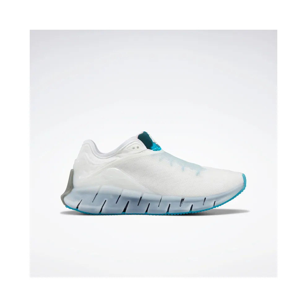 Reebok Ghostbusters Zig Kinetica Shoes White / Feather Blue / Silver Metallic (H03292)