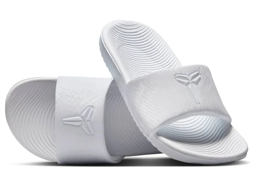 Nike Kawa Slide GS “Kobe Bryant – Triple White” (IF2871-100)
