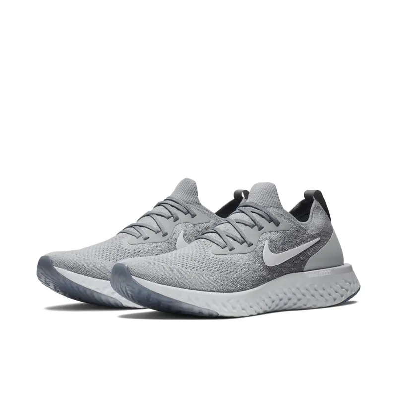 Nike  Epic React Flyknit Wolf Grey Wolf Grey/White-Cool Grey-Pure Platinum (AQ0067-002)