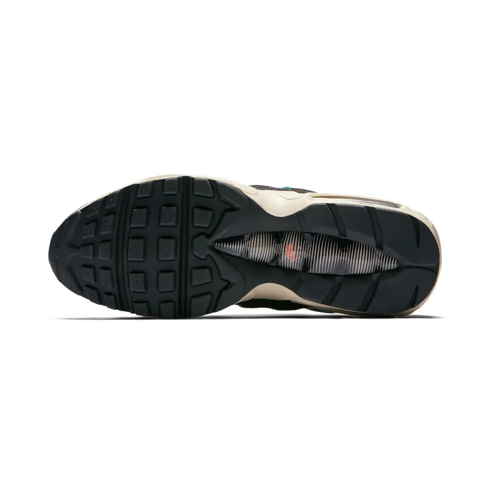 Nike Air Max 95 Grey Rainforest Bright Mango Oil Grey/Thunder Grey-Rainforest-Bright Mango (538416-018)
