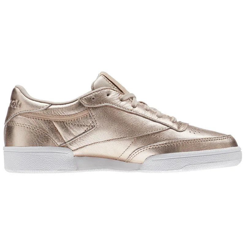 Reebok Club C 85 Melted Metal Pearl Metallic (W) Pearl Metallic/Peach White (Other Brands Reebok)