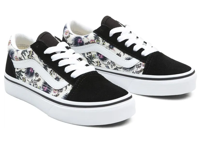 VANS Paradise Floral Old Skool Kinderschoenen Zwart (VN0A4BUU4QG)