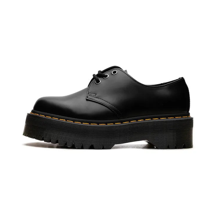 Dr Martens 1461 Quad Polished Smooth Leather Derby “Black” (25567001)