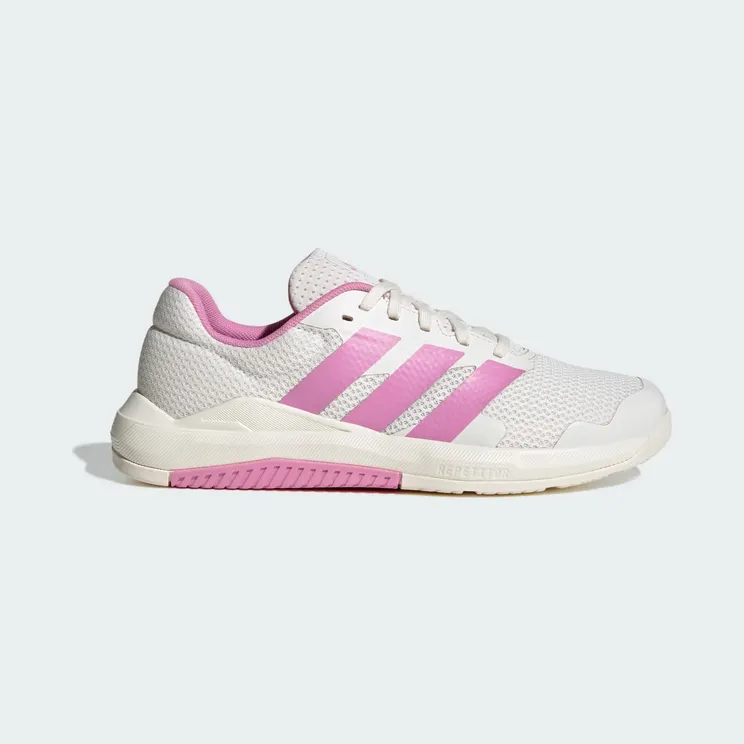 adidas Dropset Base Training “Chalk White / St Tropic Bloom / St Tropic Bloom” (LA3871)