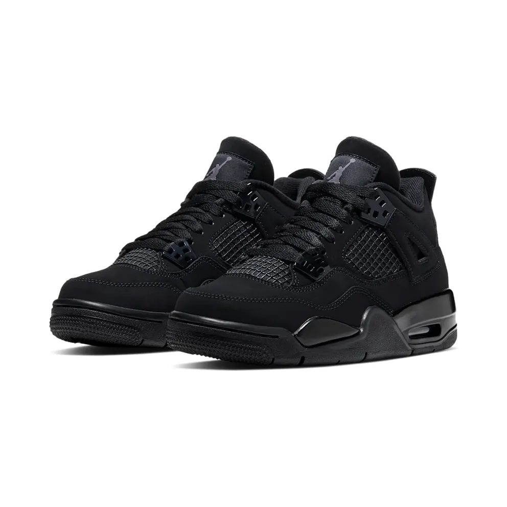 Air Jordan 4 Retro Black Cat GS (2020) (408452-010)