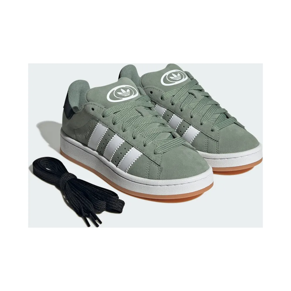 Adidas Campus 00s Silver Green / Cloud White / Gum (JI0283)