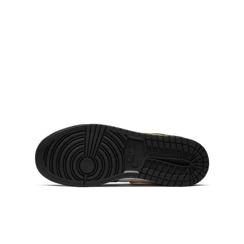 Jordan  1 Low Lakers Top 3 (GS) Black/Field Purple-White (553560-051)