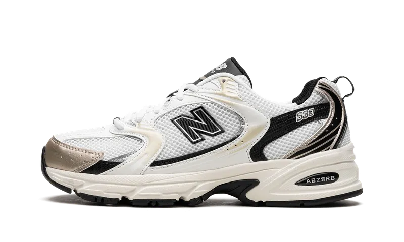 New Balance 530 “White / Gold / Black” (MR530TC)