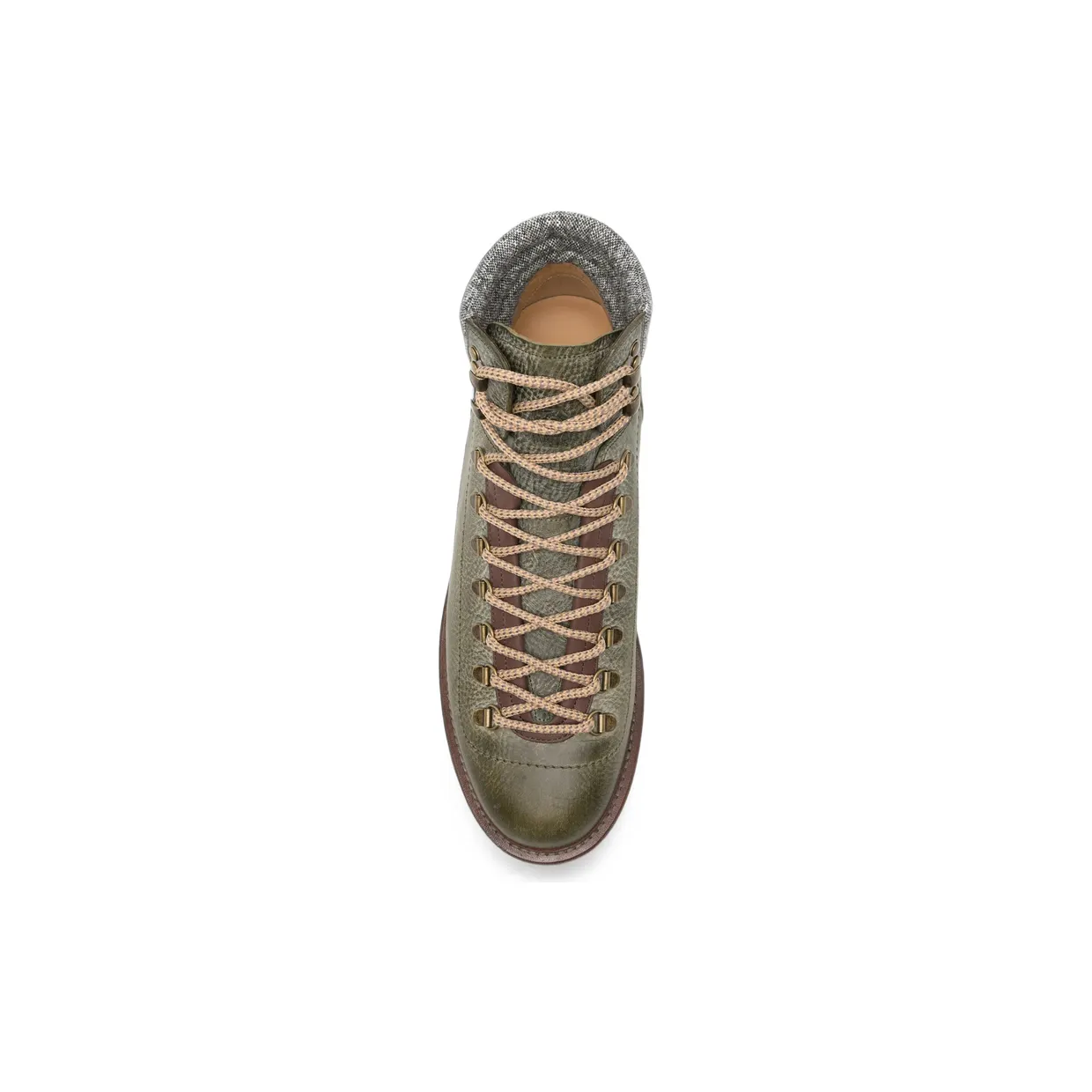 Brunello Cucinelli Lace-up Panelled “Green” (MZURCCS890 CMR73) (3)