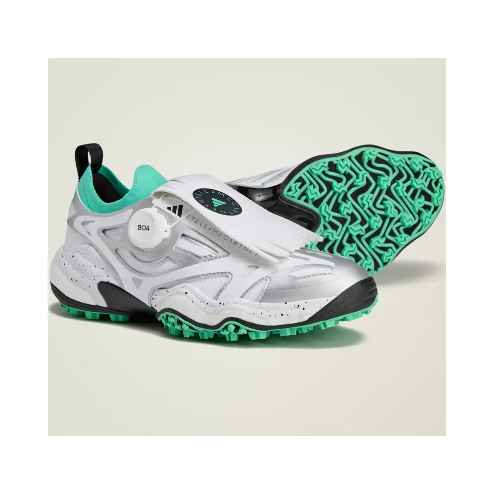 Adidas adidas by Stella McCartney Codechaos BOA Core White / Bright Green / Silver Metallic (JH8937)