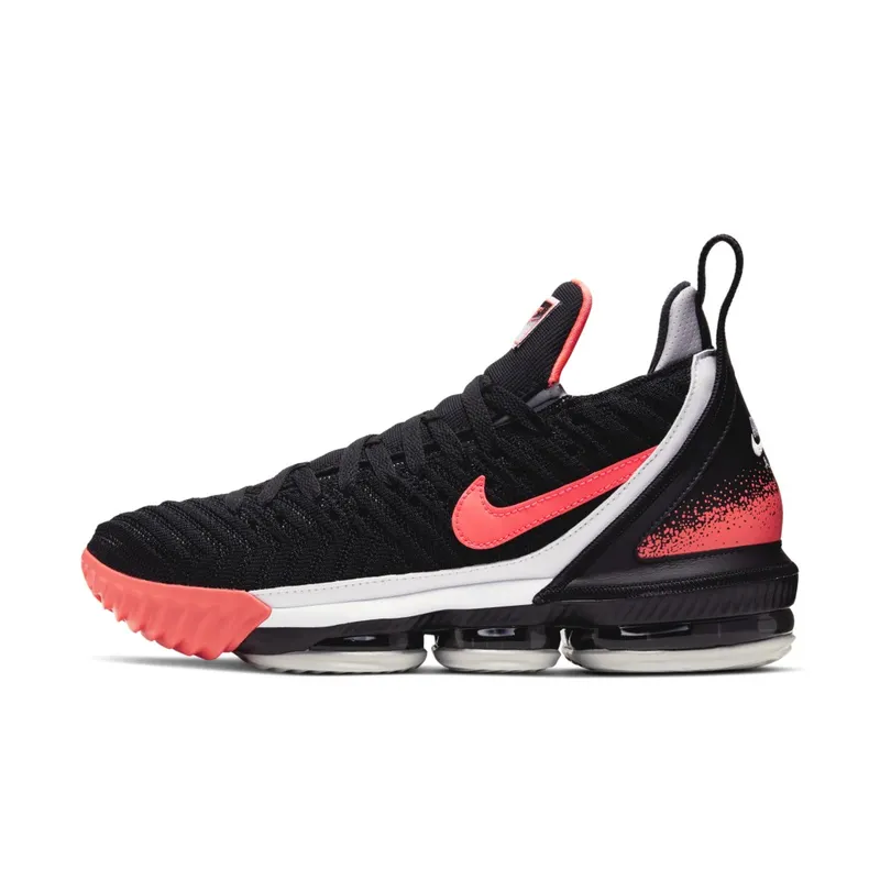 Nike LeBron 16 Black Hot Lava Black/Hot Lava-Flat Silver (CI1521-001)