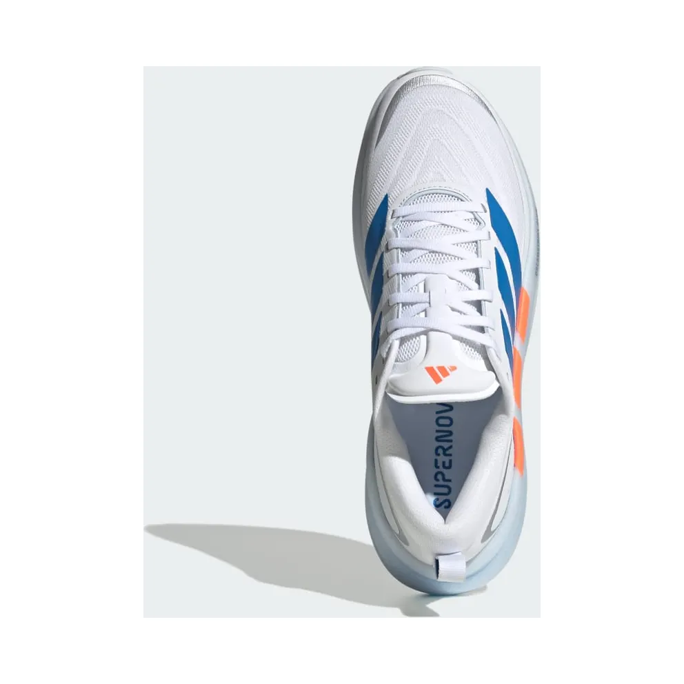 Adidas SUPERNOVA GLIDE Running Shoes Cloud White / Ray Blue / Lucid Orange (KJ1869)