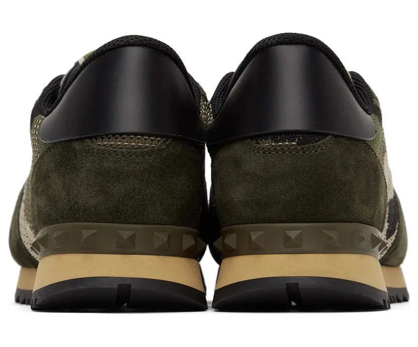 Valentino Garavani Camo Mesh Rockrunner “Green” (WY2S0723QRK) (4)
