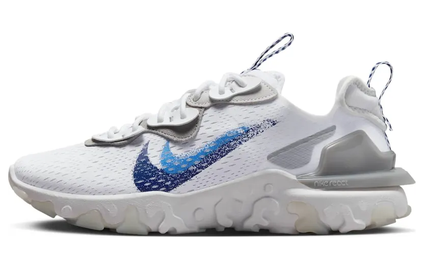 Nike React Vision White Double Blue Swoosh (FJ4231-100)