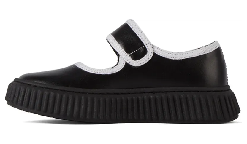 Marni Kids Black Mary Jane Sneakers (69009) (3)