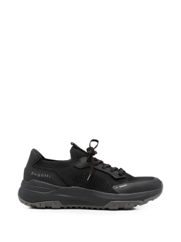 Bugatti mesh-panelled lace-up – Black (321AVL606900)