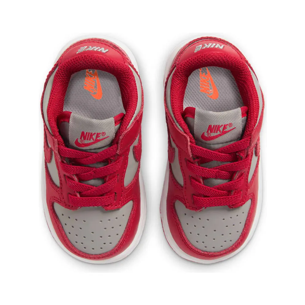 Nike Dunk Low UNLV (TD) Medium Grey/Varsity Red-White (CW1589-002)