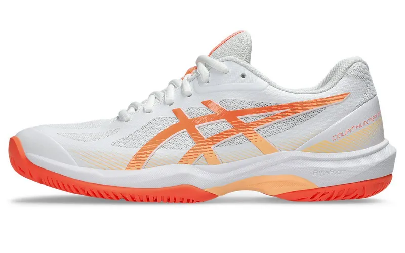 ASICS Court Hunter FF White Vivid Coral (1072A112-100)