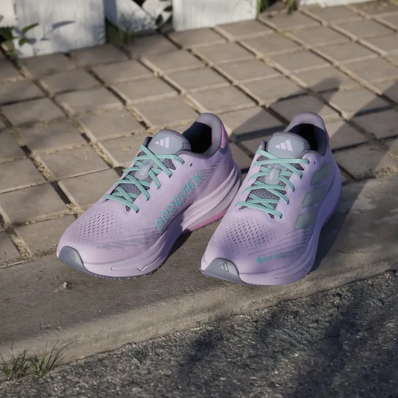 adidas Supernova Rise Gore-Tex Powder Plum Silver Metallic (JQ5486)