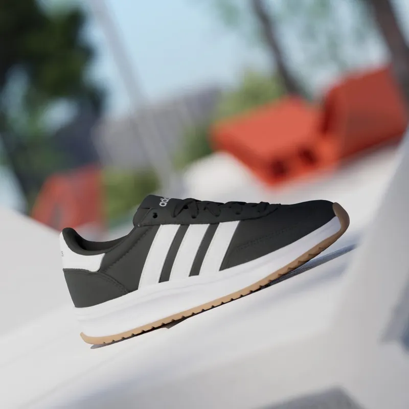 Adidas Run 70s 2.0 Kids Core Black / Cloud White / Gum (JI2265)